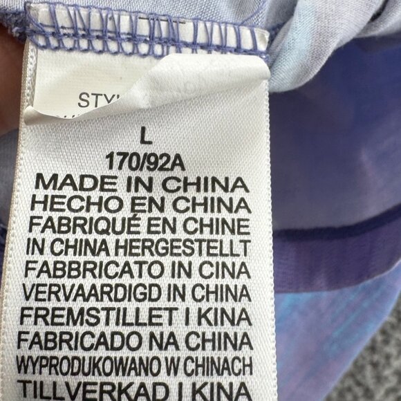 Marmot Lightweight Tie-Dye Performance T-Shirt With Scoop Neck  Size Large - Picture 7 of 9